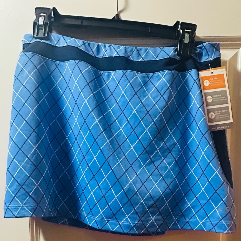 Champion Blue A-Line Mini Skirt for Casual Wear
